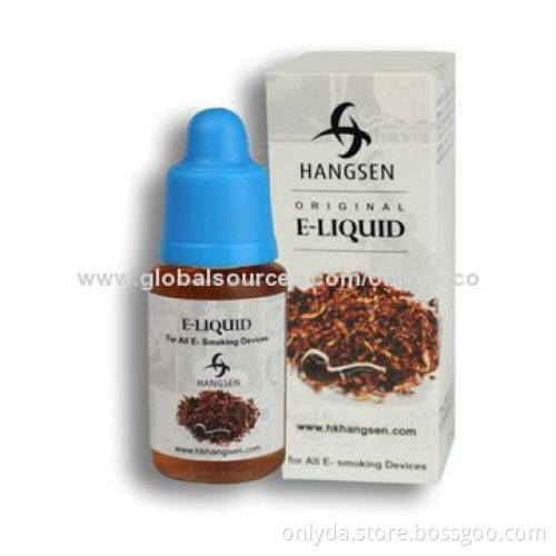 Hangsen Tobacco E-Juice. E-liquid with CE, RoHS, SGS Marks